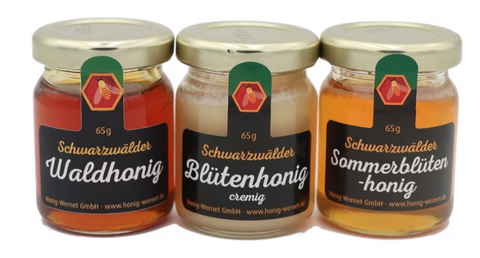 Honigminiaturen regional 3x65g Set