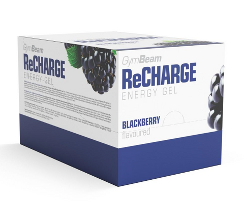 ReCharge Gel Brombeer Geschmack – Energiegel für Ausdauersport | Mit Isomaltulose & BCAA