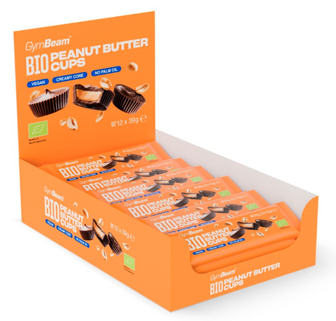 BIO Erdnussbutter Cups – Vegane Peanut Butter Cups mit Kakao | Ohne Palmöl