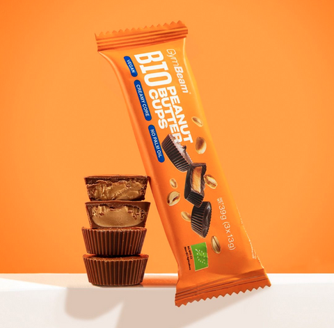 BIO Erdnussbutter Cups – Vegane Peanut Butter Cups mit Kakao | Ohne Palmöl