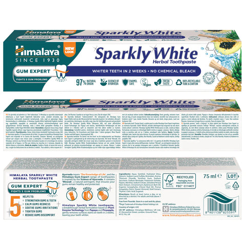 Himalaya Gum Expert – Sparkly White Zahnpasta - 75 ml