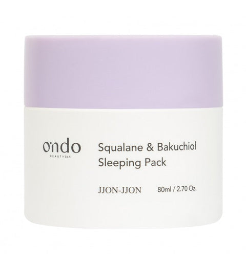 Ondo Beauty 36.5 – Koreanische Nachtmaske mit Bakuchiol & Squalan – 80 ml – Vegane Sleeping Pack Pflege