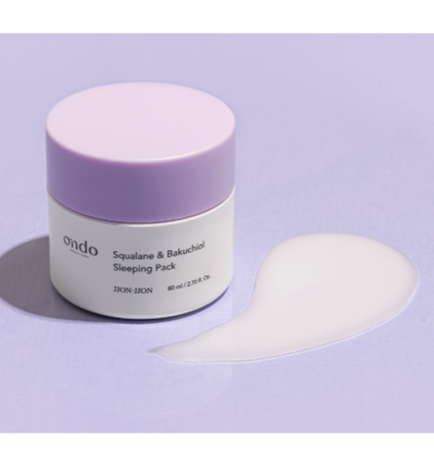 Ondo Beauty 36.5 – Koreanische Nachtmaske mit Bakuchiol & Squalan – 80 ml – Vegane Sleeping Pack Pflege