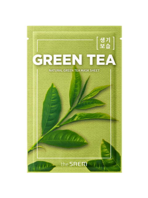 THE SAEM Natural Green Tea Mask Sheet