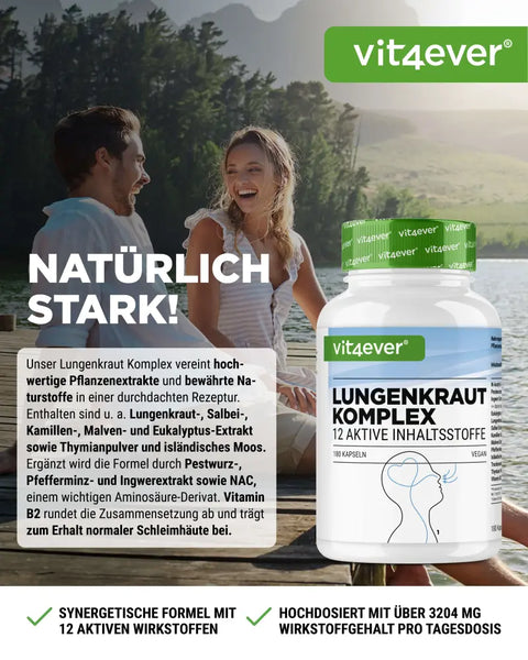 Lungen Komplex, 180 Kapseln