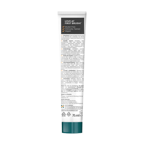 Himalaya Botanique Whitening Antiplaque Zahnpasta Holzkohle + Schwarzkümmelöl 75 ml
